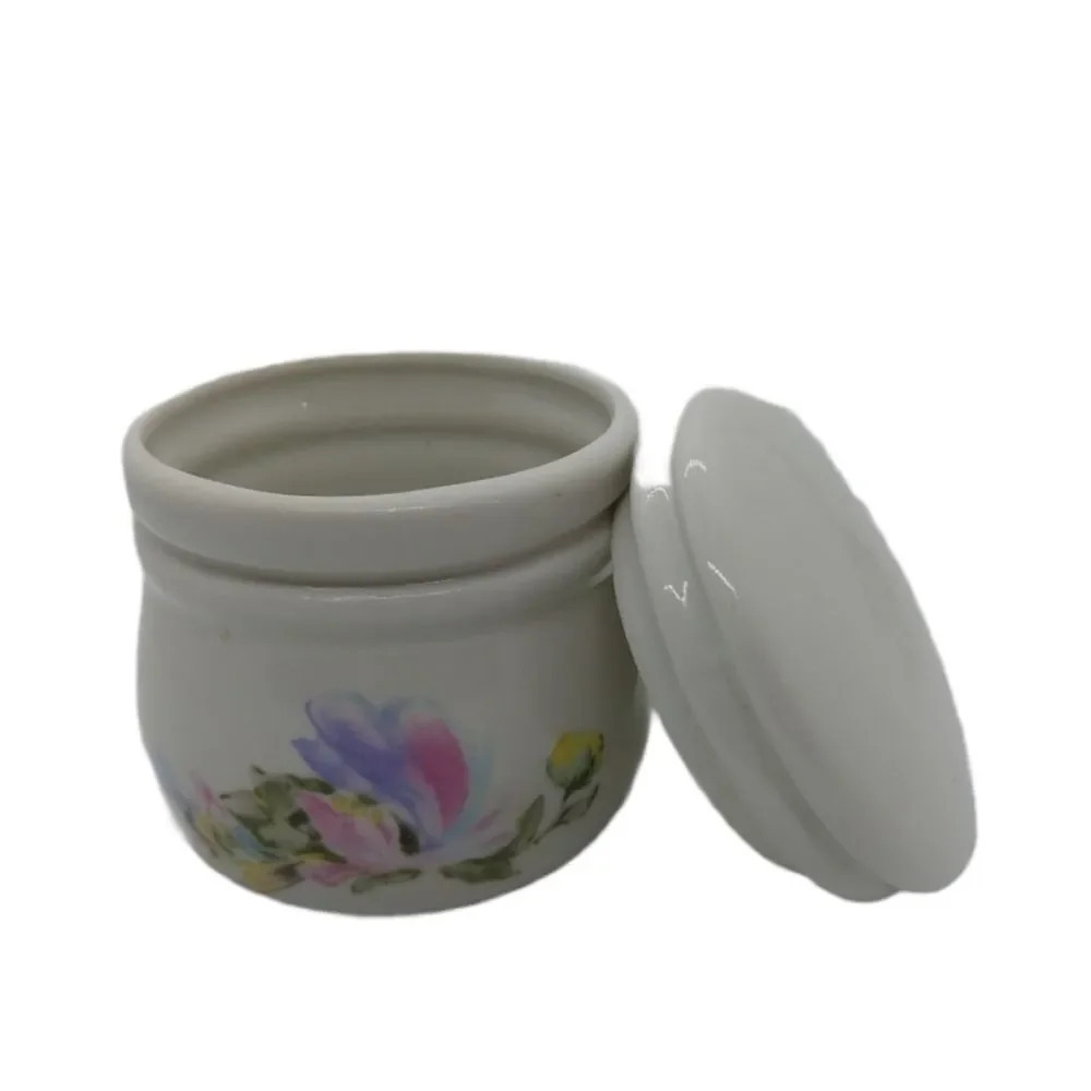 Vintage  Max Factor "Le Jardin" Candle Jar